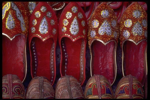 080036 Shoes, Jaipur A4 Photo Print
