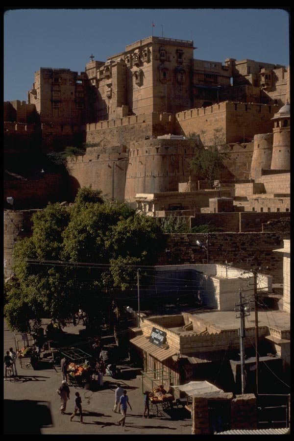 080079 Jaiselmer Fort A4 Photo Print