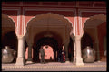 080088 Jaipur Inside Hawa Mahal Silver Urns A4 Photo Print