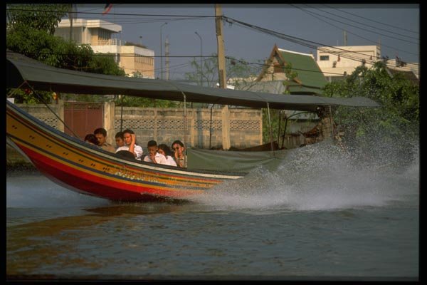 081006 Taxi Boat A4 Photo Print