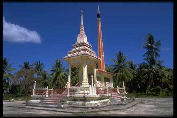 081009 Wat Phra Thong, Phuket Island A4 Photo Print