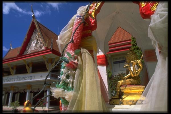 081013 Monastery In Phuket A4 Photo Print