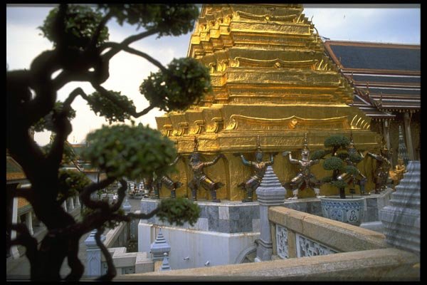 081027 Wat Phra Keo, Bangkok A4 Photo Print
