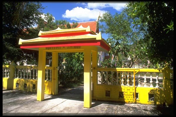081051 Wat Phra Thong, Phuket Island A4 Photo Print