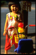 081053 Thai Child A4 Photo Print