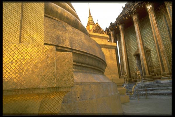 081084 Wat Phra Keo, Bangkok A4 Photo Print