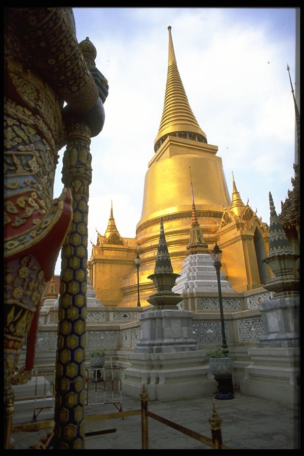081092 Wat Phra Keo, Bangkok A4 Photo Print
