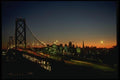 082000 Sunset, San Francisco And Bay Bridge A4 Photo Print