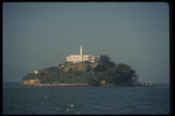 082026 Alcatraz Island From Coit Tower A4 Photo Print