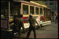 082044 Cable Car Turn around Powell And Market Streets A4 Photo Print