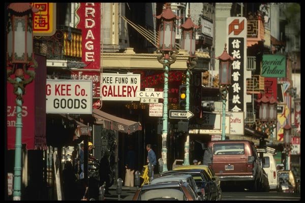 082046 Grant Avenue Chinatown A4 Photo Print