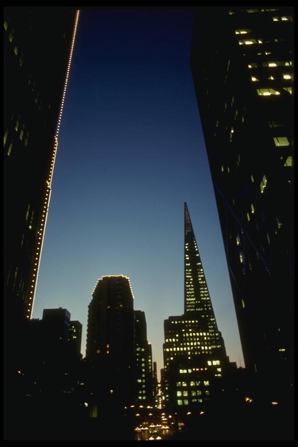 082066 View West From Embarcadero Center A4 Photo Print