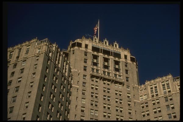 082072 Mark Hopkins Hotel Nob Hill A4 Photo Print