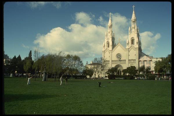 082079 Washington Square, St. Peter And St. Paul's Cathedral A4 Photo Print
