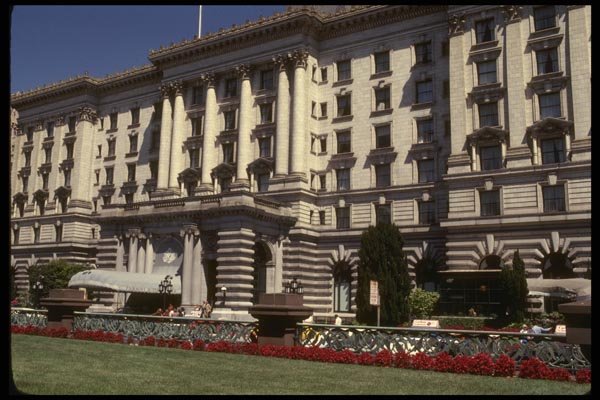 082088 Fairmont Hotel Nob Hill A4 Photo Print