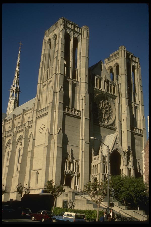 082090 Grace Cathedral A4 Photo Print
