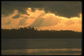 083031 Sunset Along Northern Coast A4 Photo Print
