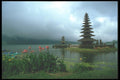 083078 Lake Temple At Candi Kluning, Lake Bratan A4 Photo Print