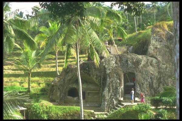 083083 Cave Temple At Goa Gajah A4 Photo Print