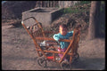 085003 Child In Carriage Beijing A4 Photo Print
