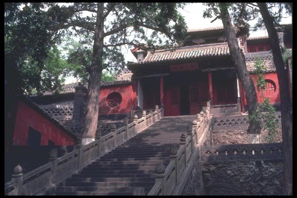085040 Stairway, Chin Temple Taiyuan A4 Photo Print