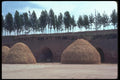 085050 Haystacks, Guanzhong Plain A4 Photo Print
