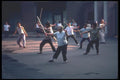 085067 T'ai Chi With Swords, Shanghai A4 Photo Print
