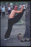 085070 Stretching Exercise, Shanghai A4 Photo Print