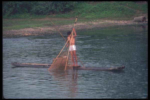 085088 Fisherman, Li River, Gweilin A4 Photo Print