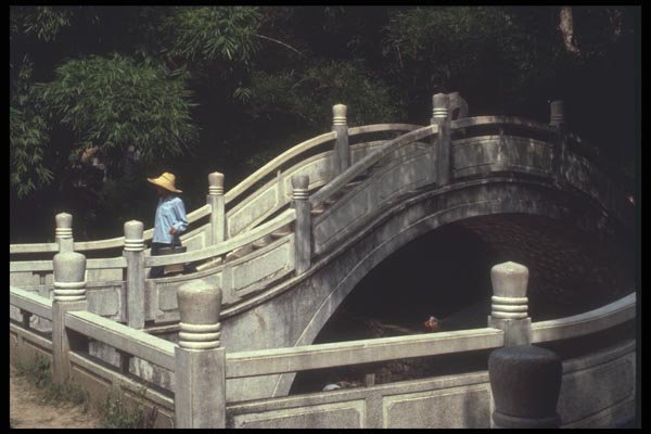 085092 White Bridge, Gweilin A4 Photo Print