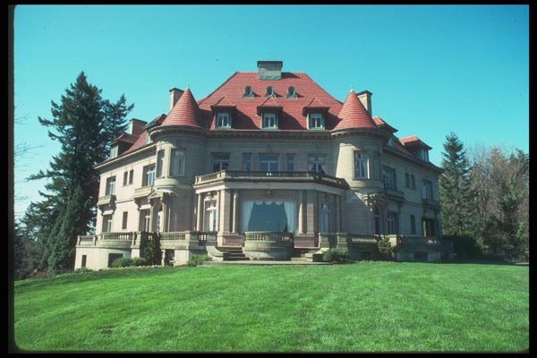 086008 Portland, The Pittock Mansion (1909 1914) A4 Photo Print