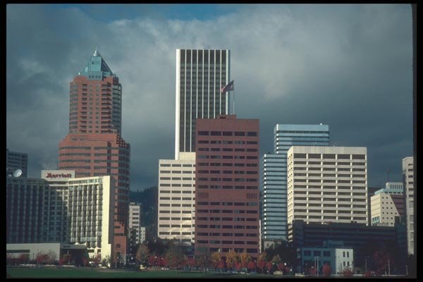 086011 Portland A4 Photo Print