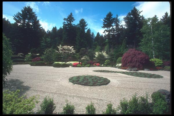 086014 Portland, The Japanese Gardens A4 Photo Print