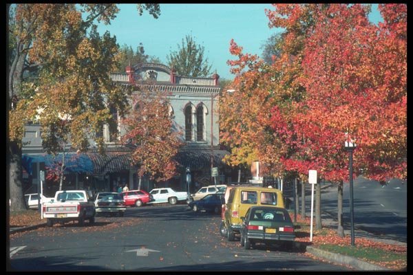 086092 Ashland, Downtown A4 Photo Print