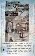 087 Liverpool Overhead Electric Railway Vintage A4 Photo Print