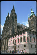088010 Prague Castle, St. Vitus' Cathedral A4 Photo Print
