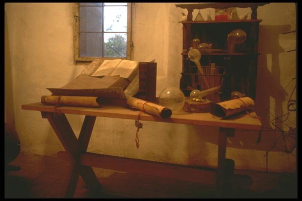 088026 Prague, An Alchemist's Laboratory A4 Photo Print