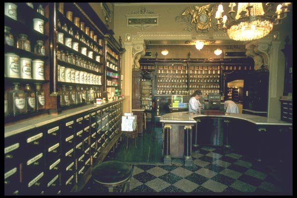 088031 Prague, An Apothecary A4 Photo Print
