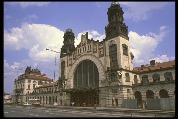 088033 Prague, The Central Railway Station A4 Photo Print