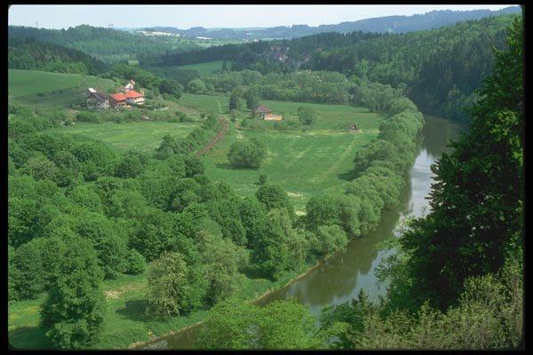 088042 The Sazava River A4 Photo Print