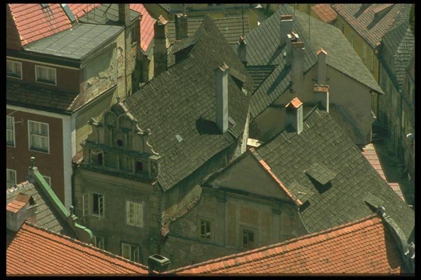 088055 View From Cesky Krumlov Tower A4 Photo Print