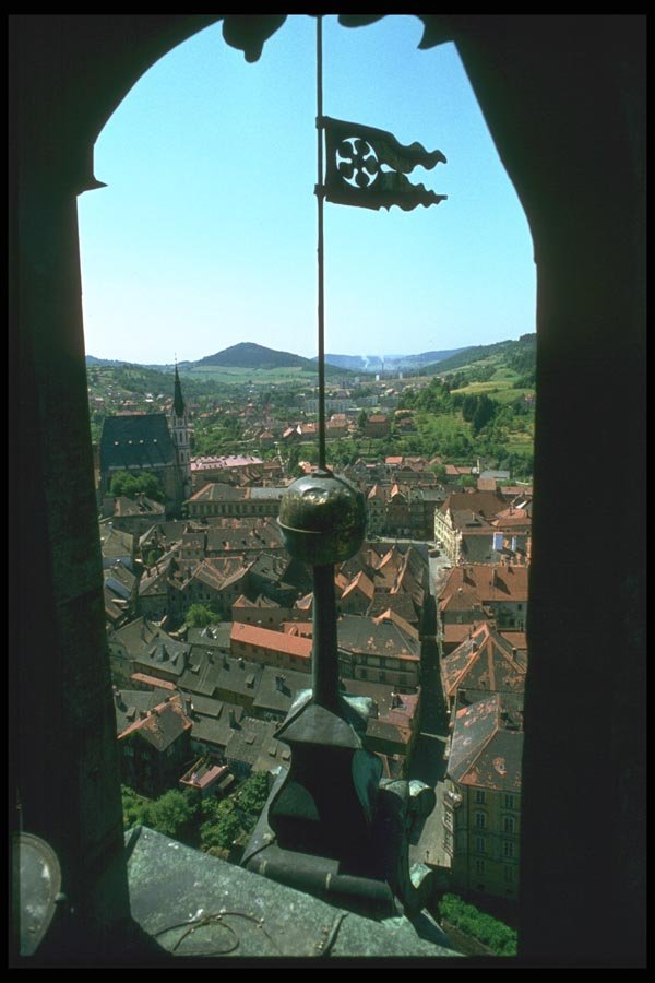 088059 View From Cesky Krumlov Tower A4 Photo Print