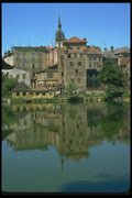 088065 Telc, A View From Outside A4 Photo Print