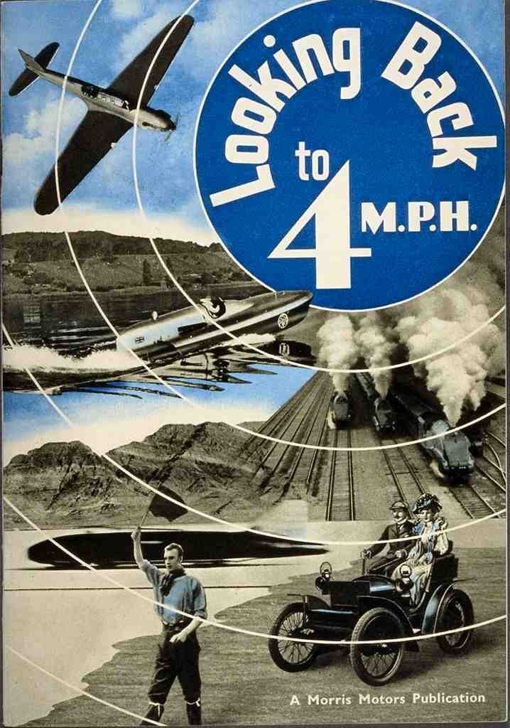 089 Looking Back To 4 Mph1939 Vintage A4 Photo Print