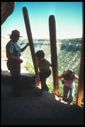 089026 Tour Entering Balcony House A4 Photo Print