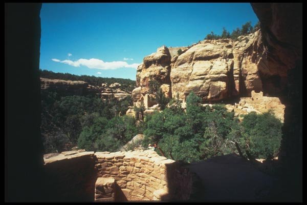 089031 Cliff Palace From End A4 Photo Print
