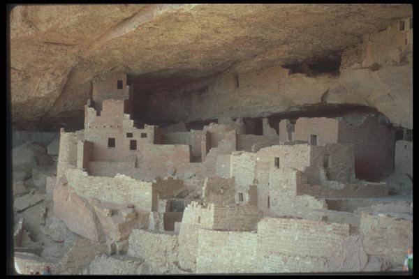 089037 Cliff Palace Scene From South A4 Photo Print