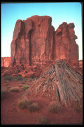 089045 Abandoned Navajo Dwelling A4 Photo Print