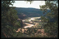 089059 Canyon View Thru Trees A4 Photo Print