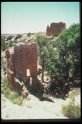 089069 Square Tower Showing Door A4 Photo Print